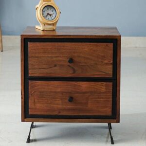 Sleepgrove Natural TwoDrawer Bedside Table