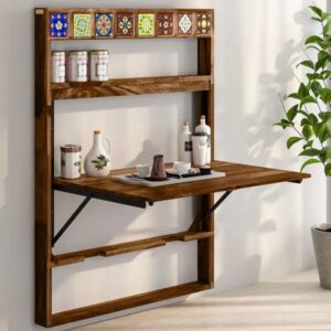 ModFeast Sheesham Wood Foldable Dining Table
