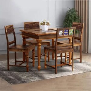 The Brixton Estate Compact Wood Dining Collection