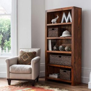 The Arvenna Solid Wood Modular Bookshelf Unit