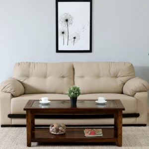 Sheesham Wood Coffee Table In Provincial Teak Finish