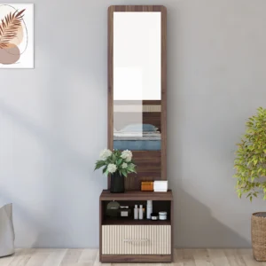 Dresser In Lyon Walnut Finish